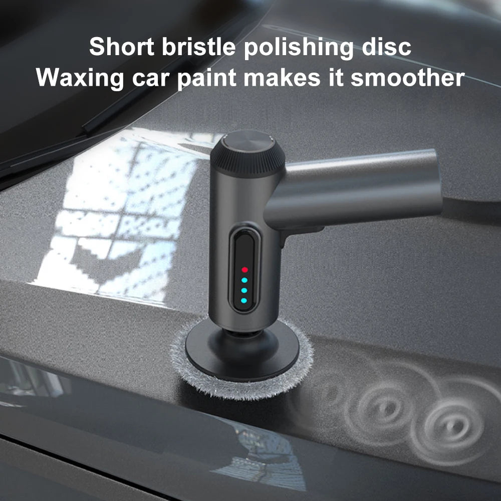 Car Polisher Handheld Wireless Polisher Car Polishing Waxing Machine Power Tool for Car Body Cleanig Waxing Repair